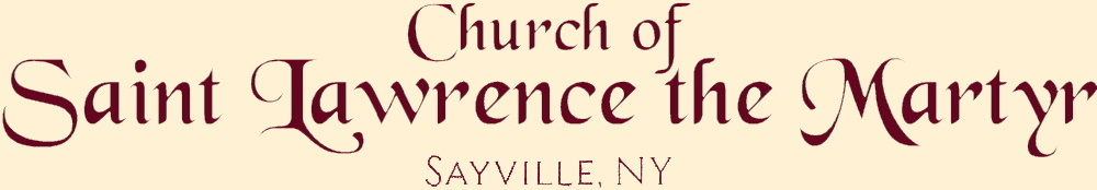 St. Lawrence the Martyr logo